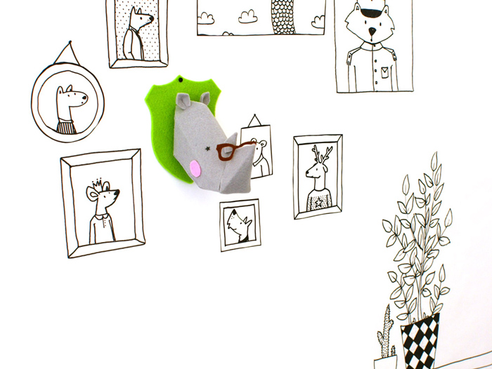 trophée-rhinoceros-rhino-animal