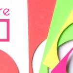 Dessous de verre fluo