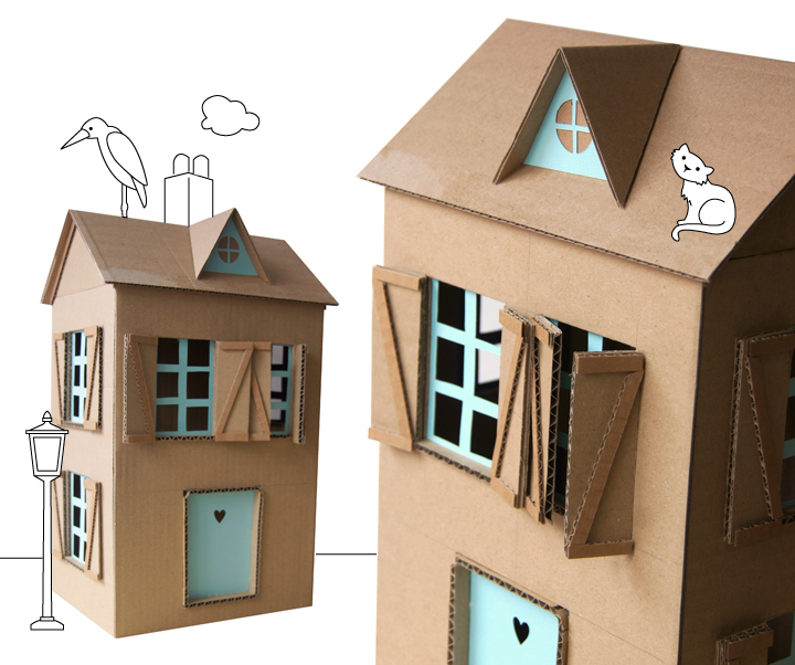 DIY : fabriquez facilement une maison de poupées pour vos enfants