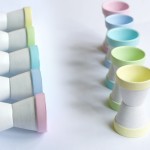 Bougeoirs pastel