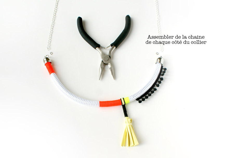 diy collier bijou