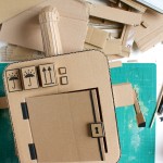 Une machine en carton