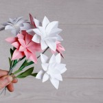 Fleurs en papier