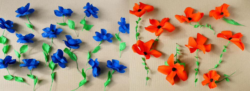 diy fleurs en papier crepon fleur-papier