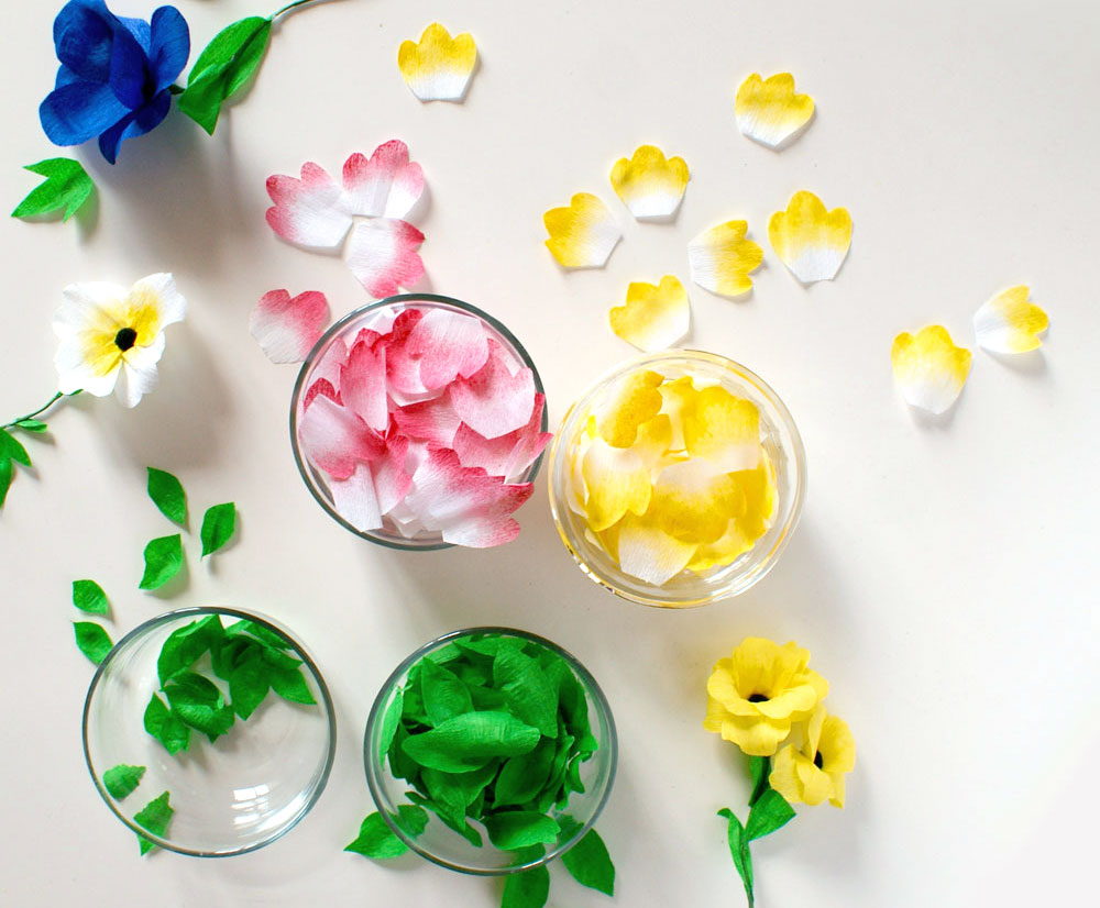fleurs-papier diy fleurs-papier diy
