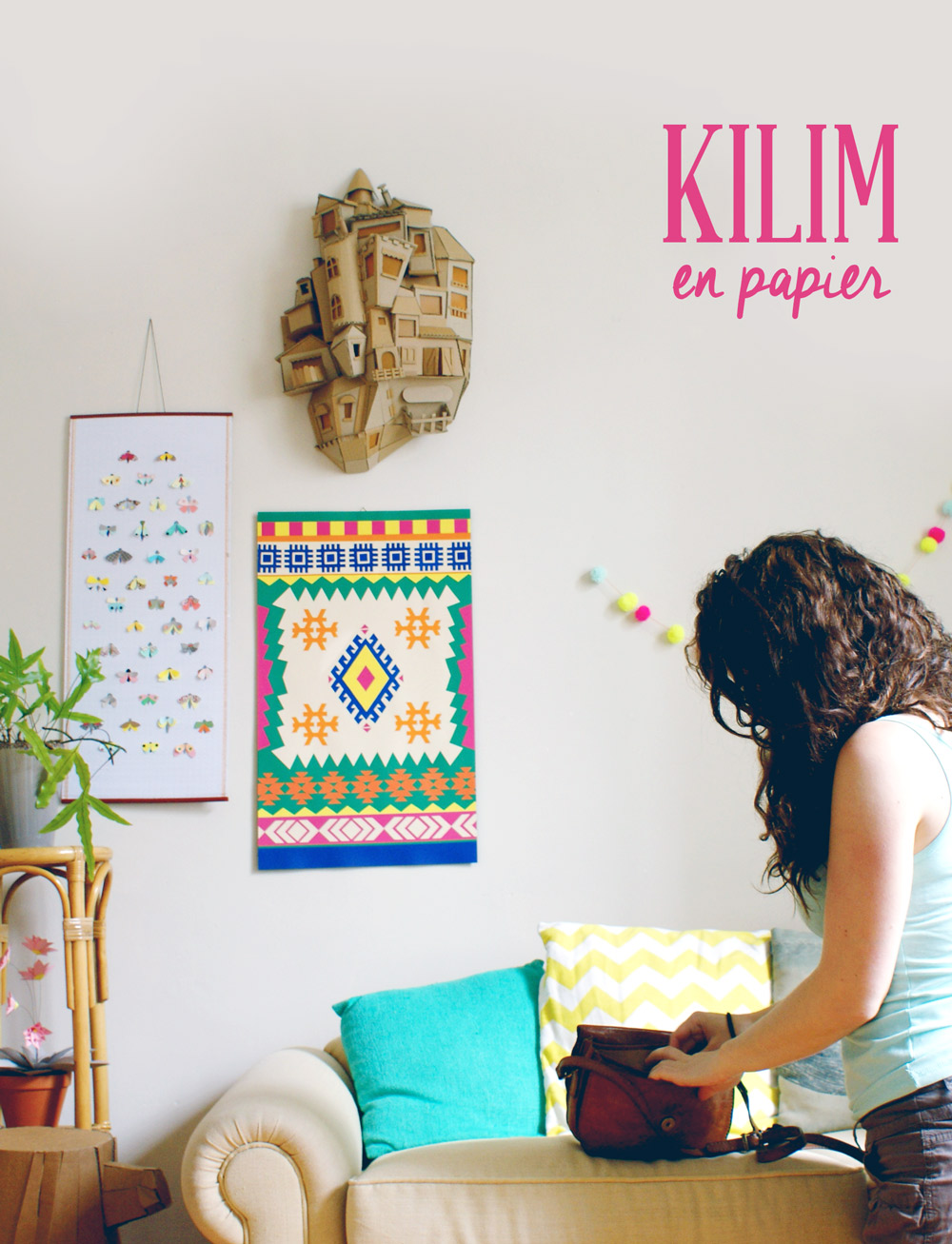kilim-papier-diy-tapis-deco-idee kilim-papier-diy-tapis-deco-idee