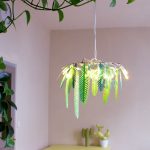 Suspension de Noël illuminée