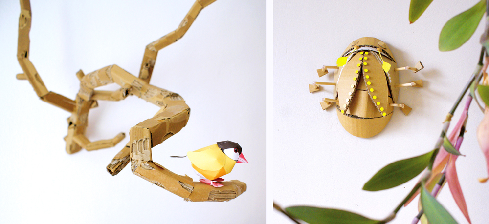 decoration en carton carton-creation-idee