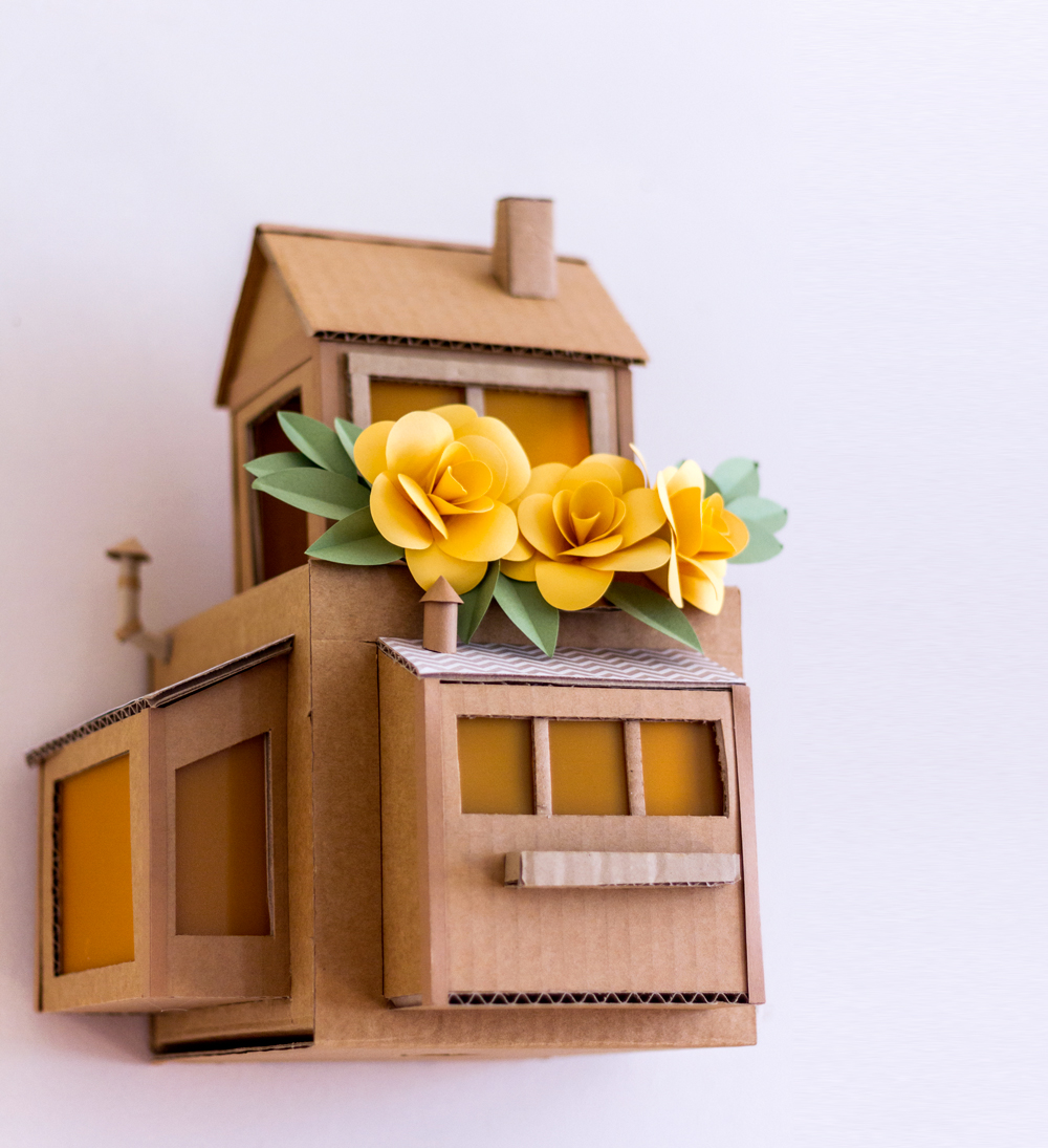 maison en carton maison-carton