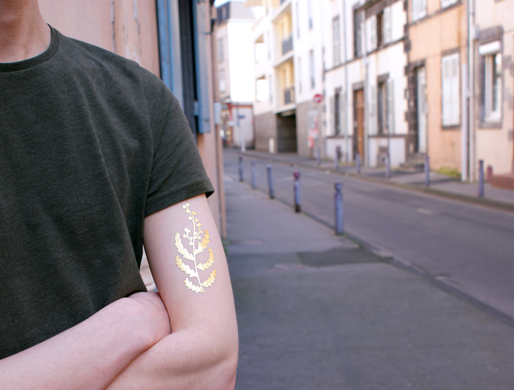 diy-tattoo-dore-or-gold-