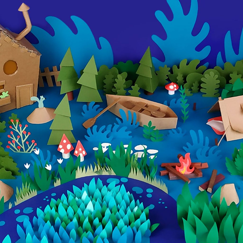 decoration papier idee